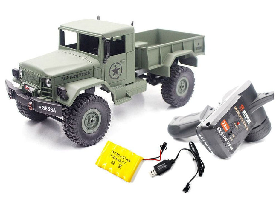 1:16 US MILITARY TRUCK 4X4 – 2.4 GHZ