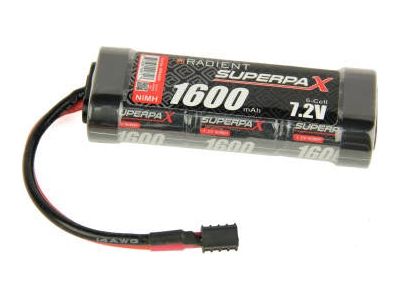 2/3A 7.2V 6 CELL 1600 mAh NIMH STICK WITH DEANS