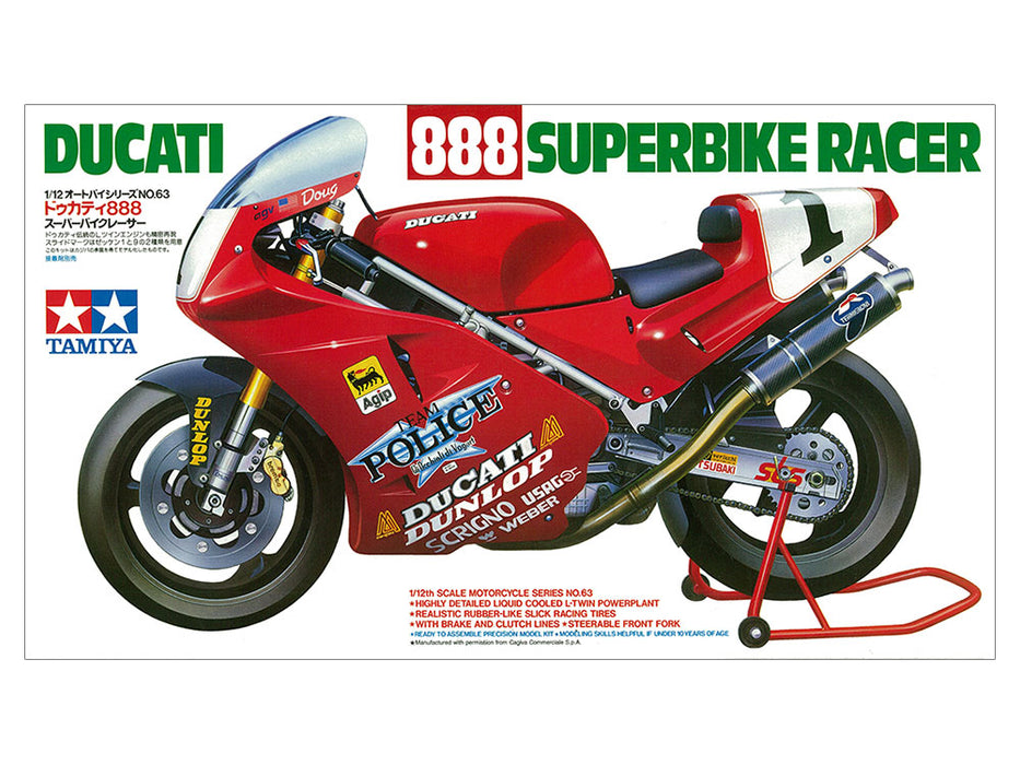 Tamiya 1/12 DUCATI 888 SUPERBIKE