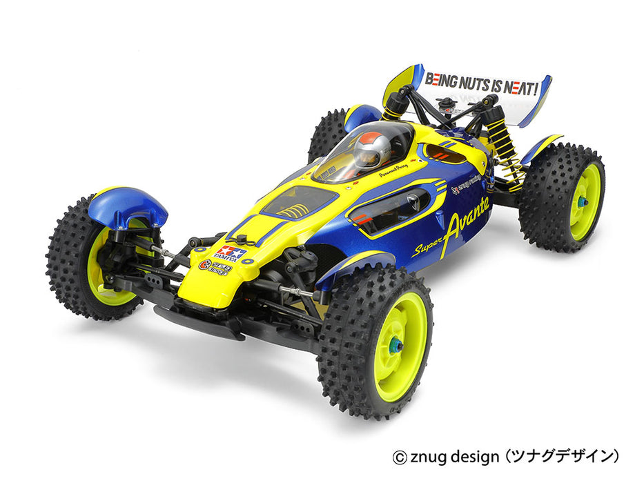 Tamiya RC SUPER AVANTE WITH PANTED BODY