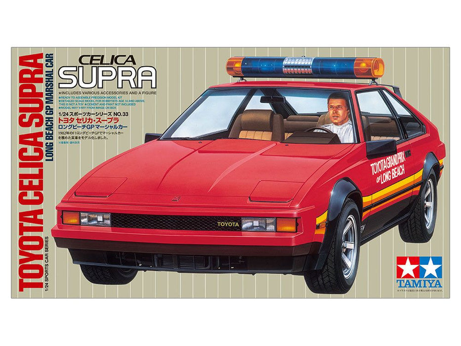 Tamiya 1/24 TOYOTA CELICA SUPRA LONG BEACH GP MARSHAL CAR