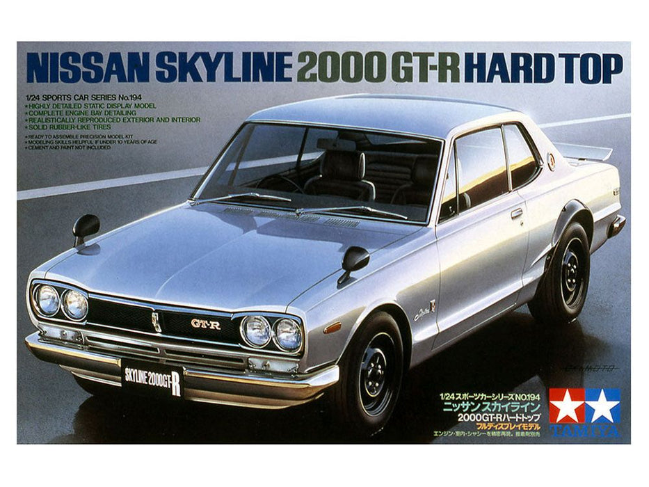 Tamiya 1/24 NISSAN SKYLINE 2000 GT-R H. T.