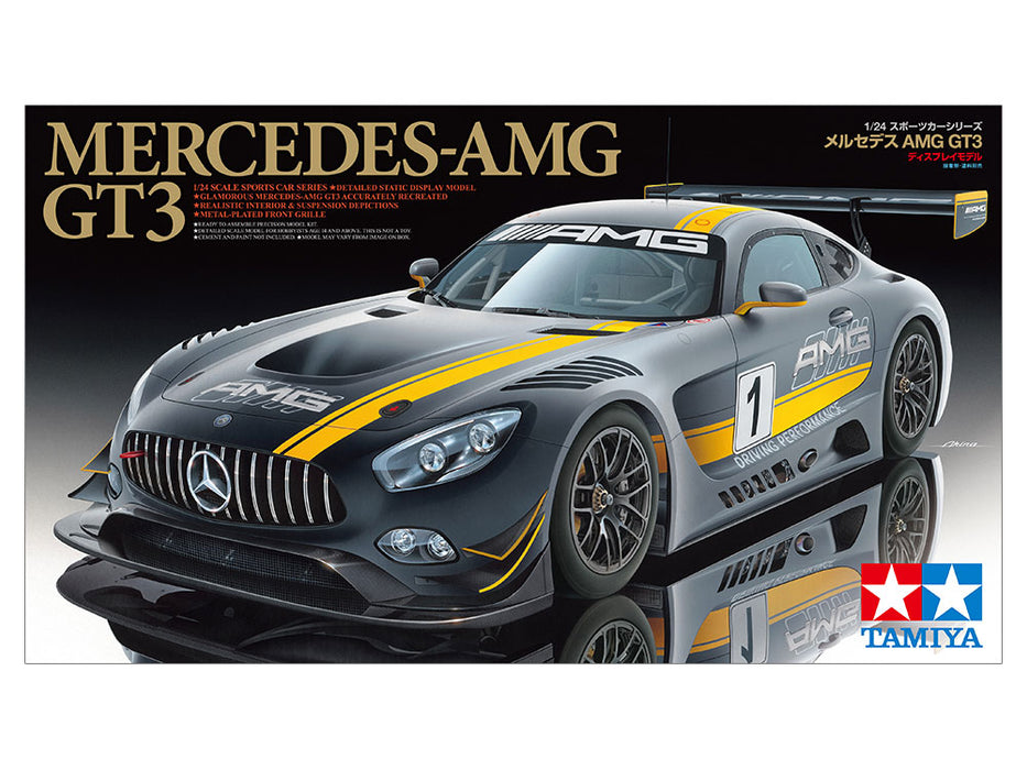 Tamiya 1/24 MERCEDES-AMG GT3 Vellykket