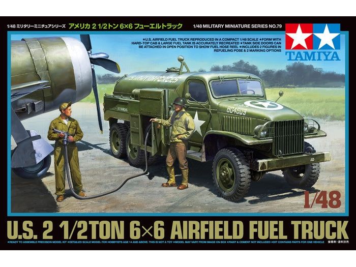 Tamiya 1/48 US 2.5T 6X6 FUEL TRUCK