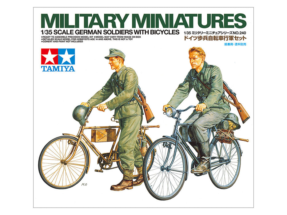 Tamiya 1/35 GERMAN SOLDIERS WITH BICYCLES