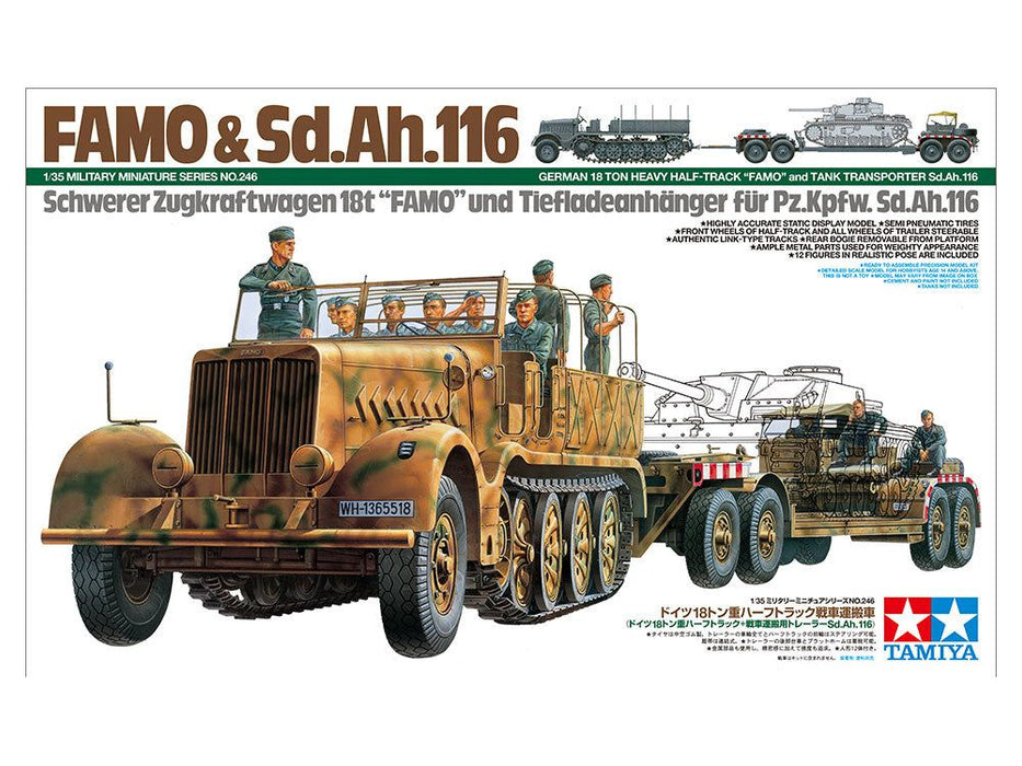 Tamiya 1/35 FAMO AND TANK TRANSPORTER