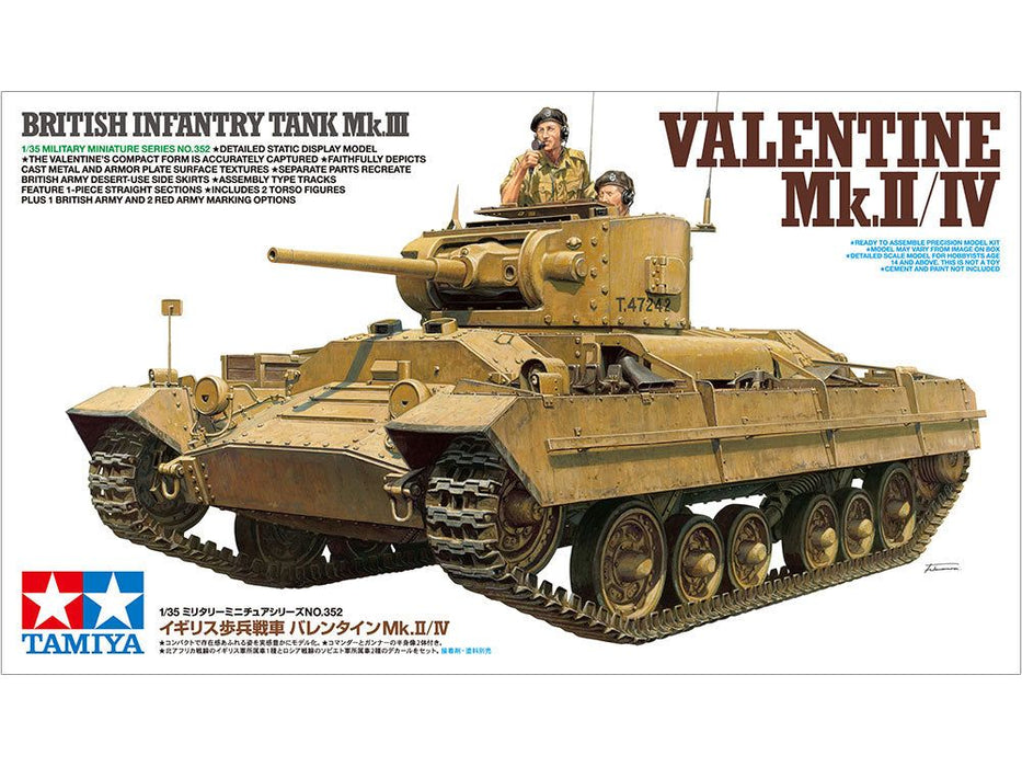 Tamiya 1/35 VALENTINE MK.II/IV