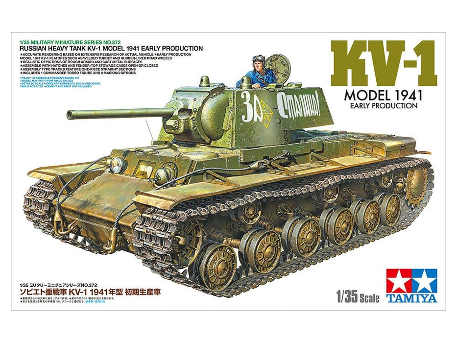 Tamiya 1/35 KV-1 1941 EARLY VERSION