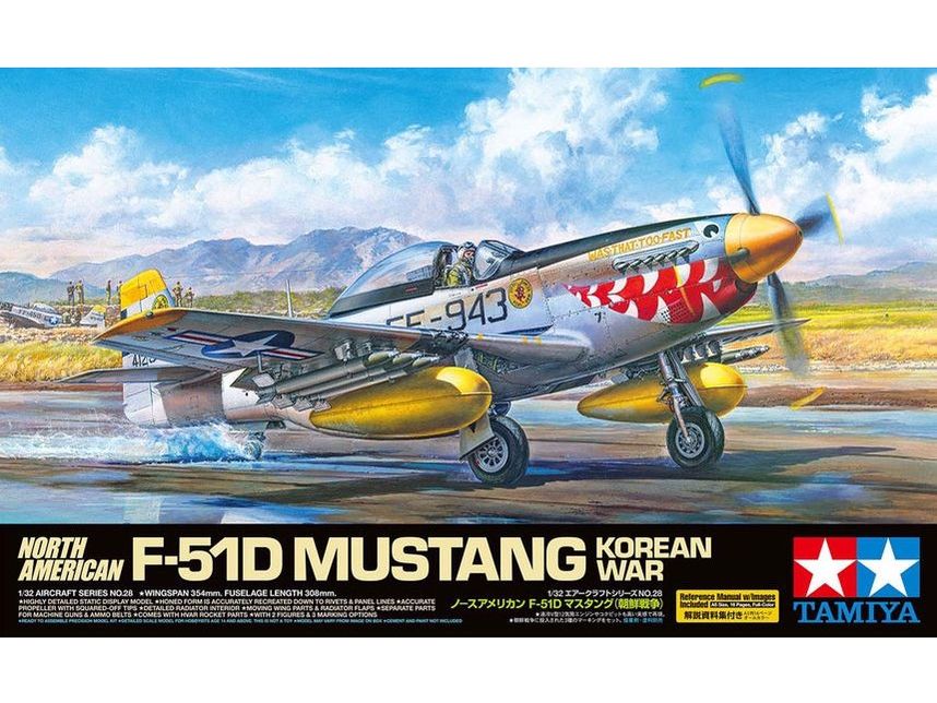 Tamiya 1/32 F-51D MUSTANG KOREAN WAR