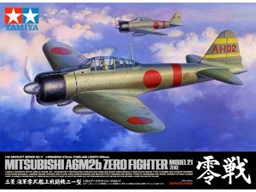 Tamiya 1/32 A6M2B ZERO MODEL 21 (ZEKE)