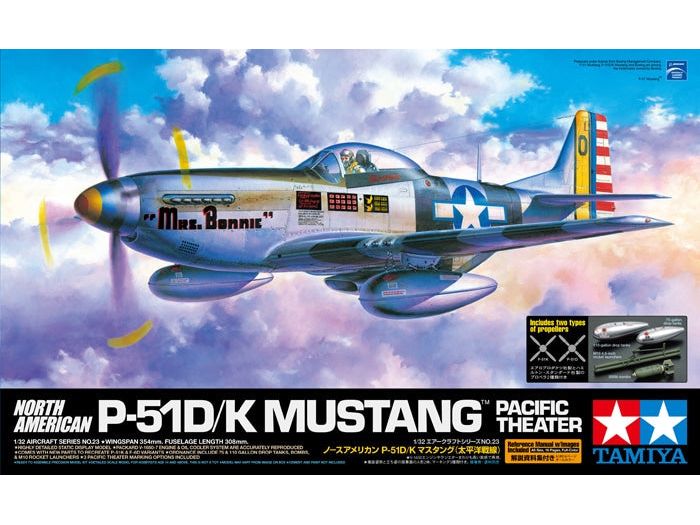 Tamiya 1/32 P-51D/K MUSTANG PACIFIC