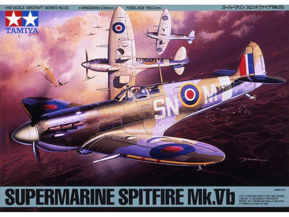Tamiya 1/48 SPITFIRE MK.VB