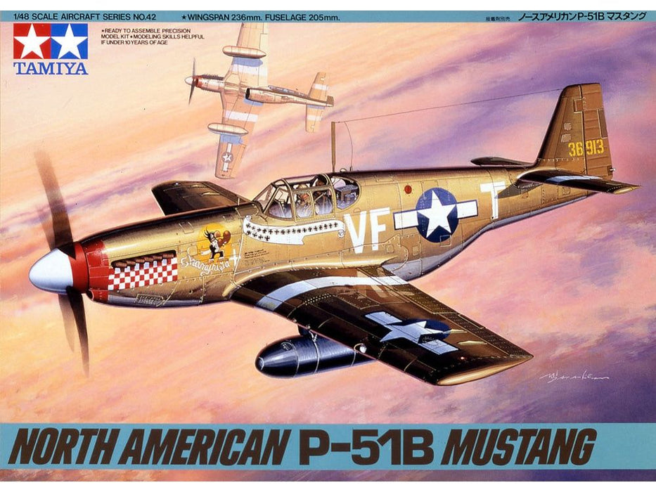 Tamiya 1/48 N.AMERICAN P-51B MUSTANG