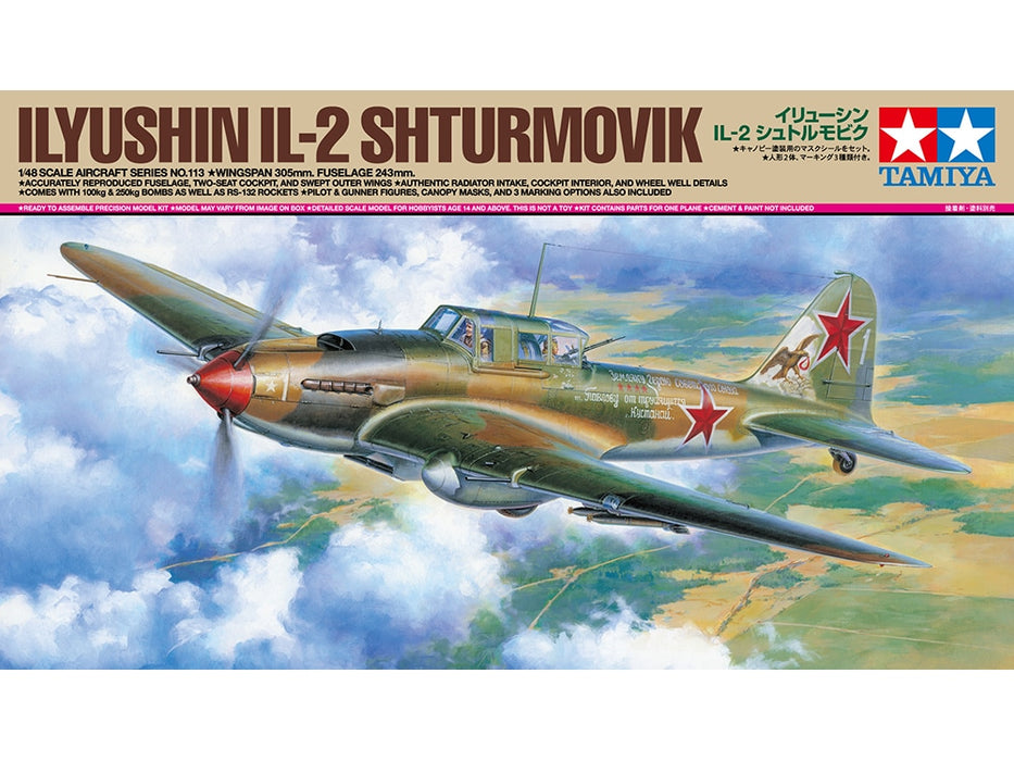 Tamiya 1/48 Ilyushin IL-2 Shturmovik