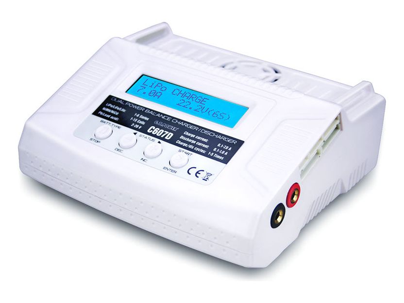 G.T. Power C607D: En kraftpakke for lading av batterier 80W 12V / 220V Rc batteri