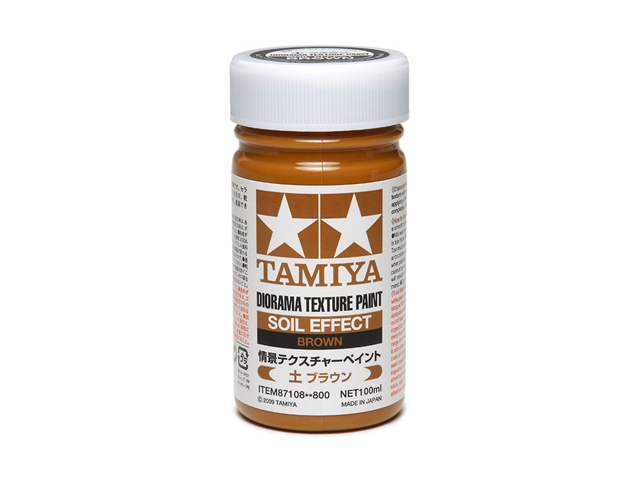 Tamiya TEXTURE PAINT-SOIL, BROWN