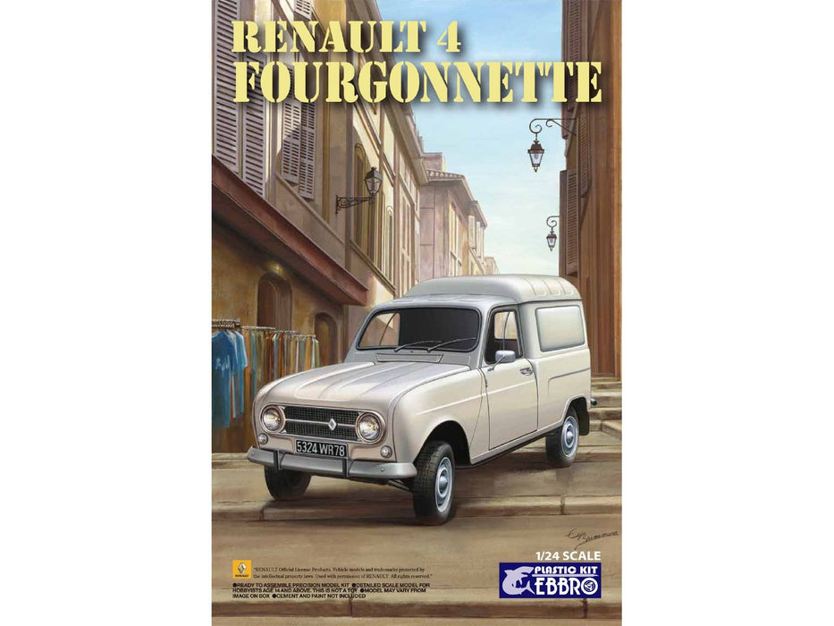 EBBRO 1/24 RENAULT 4 FOURGONNETTE
