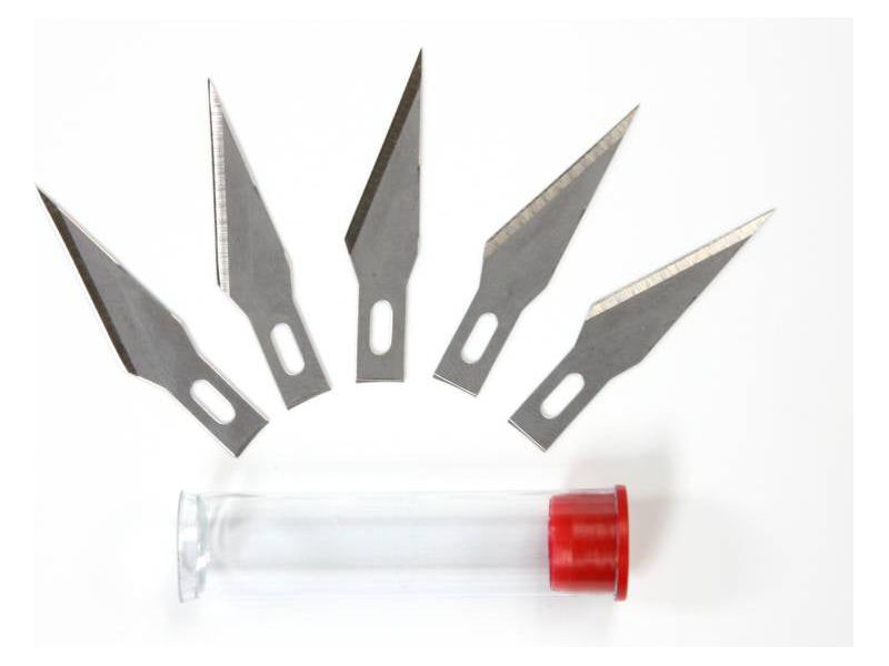 #11 DOUBLE HONED BLADE SHANK 0.25INCH- 0.58cm - 5 pcs