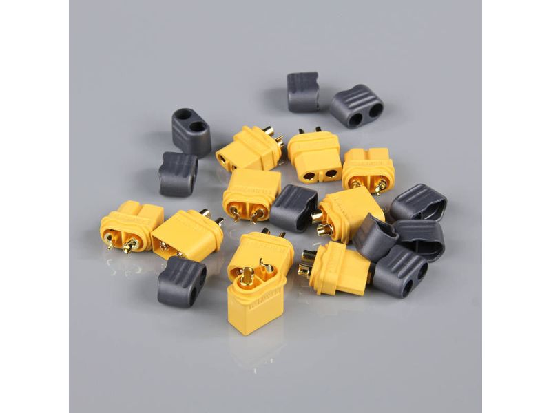 XT60 PAIRS WITH CAP END (5PCS)
