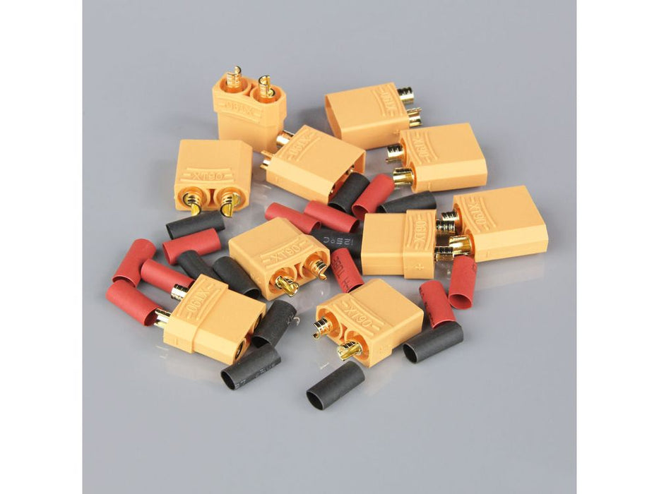 XT90 PAIRS INCLUDING HEAT SHRINK (5PCS)