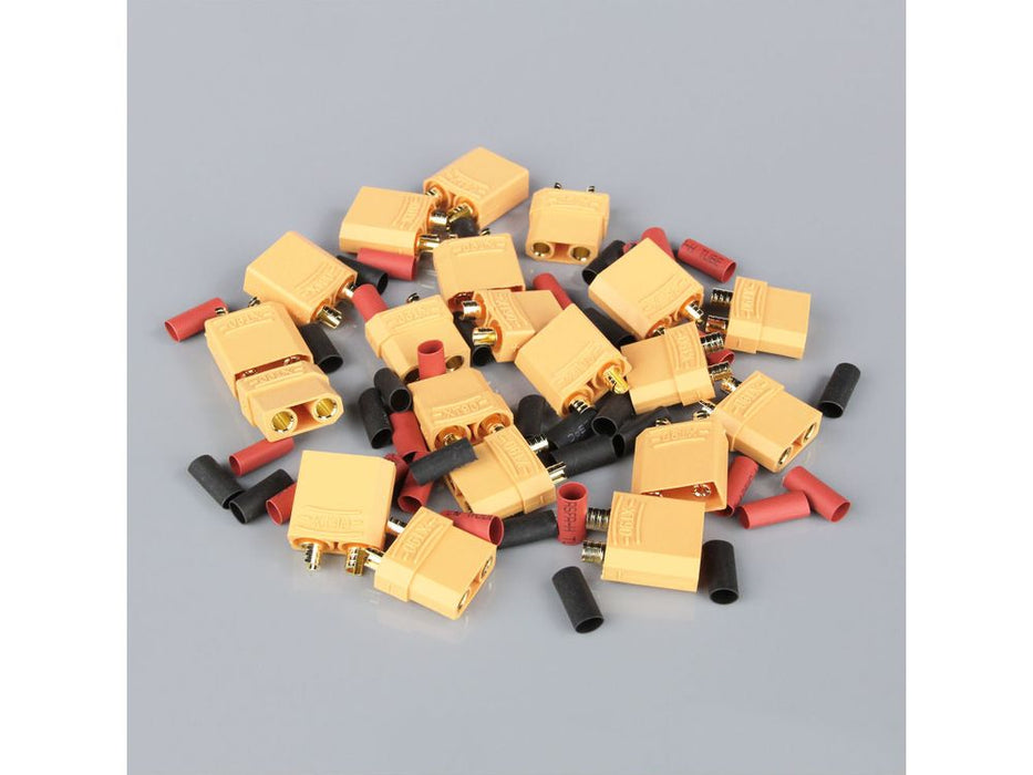 XT90 PAIRS INCLUDING HEAT SHRINK (10PCS)