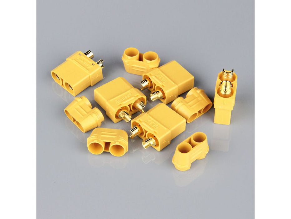 XT90 FEMALE WITH CAP END (BATTERY END) (5PCS)