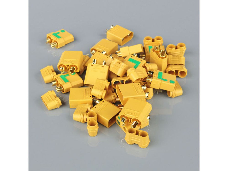 XT90 ANTI SPARK PAIRS INCLUDING HEAT SHRINK (10PCS)