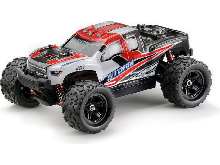 Abisma Hurrycane rød 4wd rtr 1:18 elektrisk monstertruck