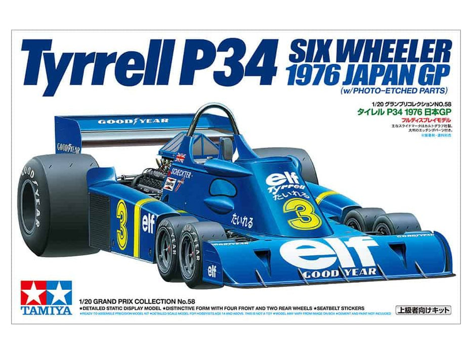 Tamiya 1/20 TYRRELL P34 1976 JAPAN GP -