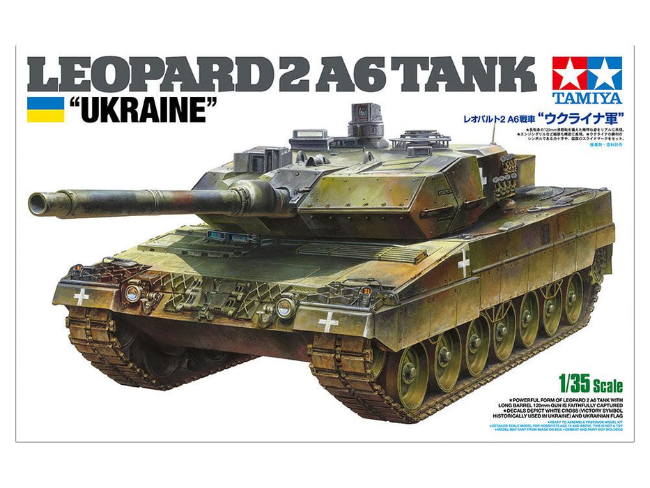 Tamiya 1/35 LEOPARD 2 A6 UKRAINE