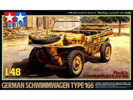 Tamiya 1/48 TYSK SCHWIMMWAGEN TYPE 166