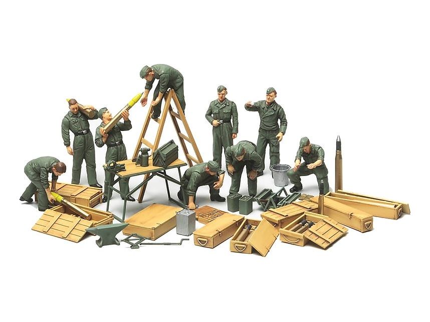 Tamiya 1/48 GER FIELD MAINTENANCE SET