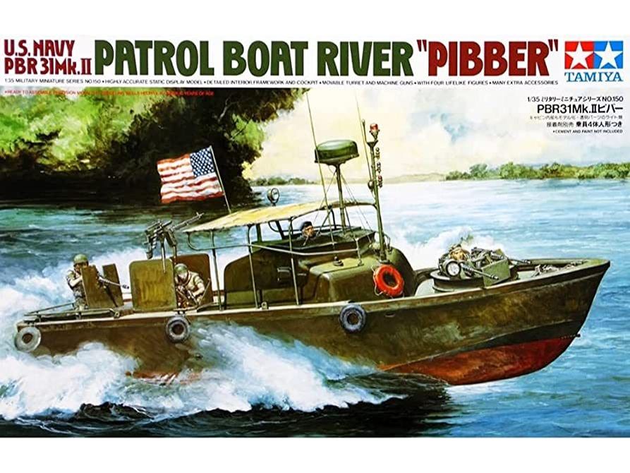 Tamiya 1/35 US NAVY PBR 31MKII PIBBER VIETNAM