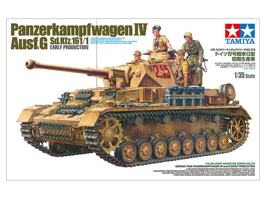 Tamiya 1/35 PZ.KPFW.IV AUSF.G EARLY