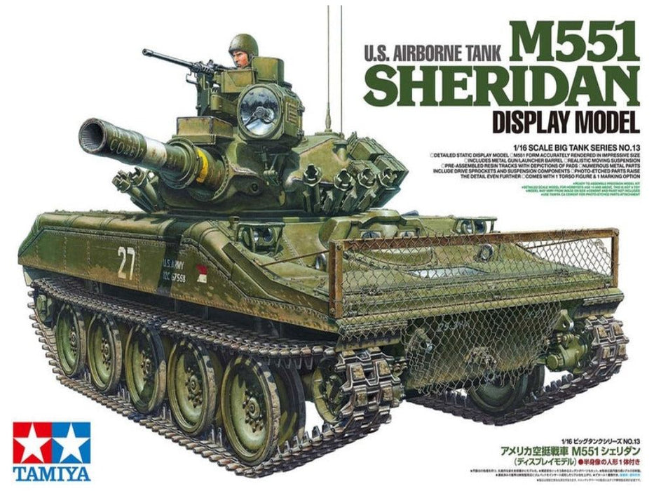 Tamiya 1/16 M551 SHERIDAN (Display versjon)