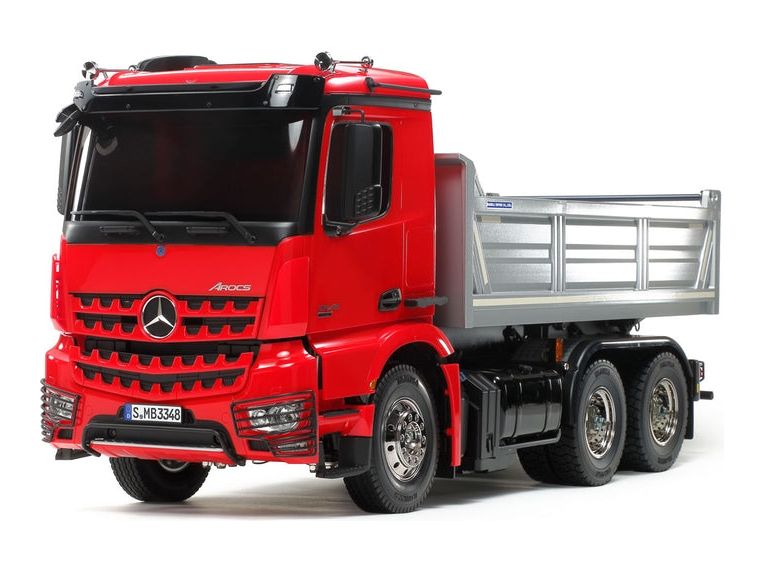 MB AROCS 3348 6X4 TIPPER TRUCK PAINTED RED