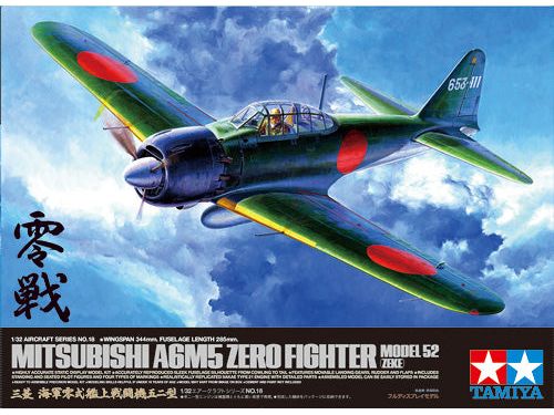 Tamiya 1/32 A6M5 ZERO MODEL 52 (ZEKE)