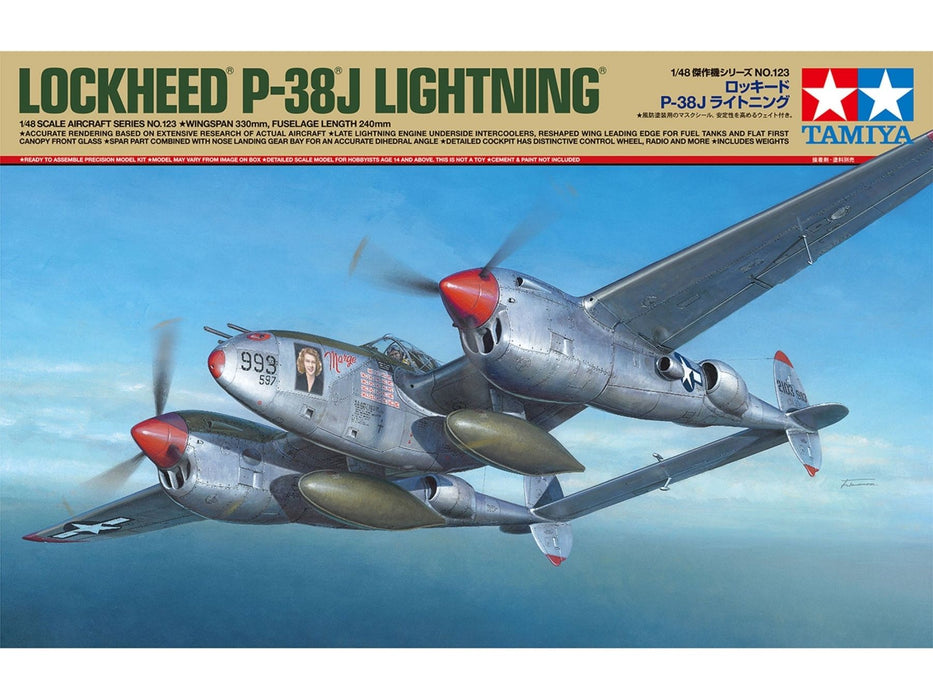Tamiya 1/48 P-38 LOCKHEED LIGHTNING