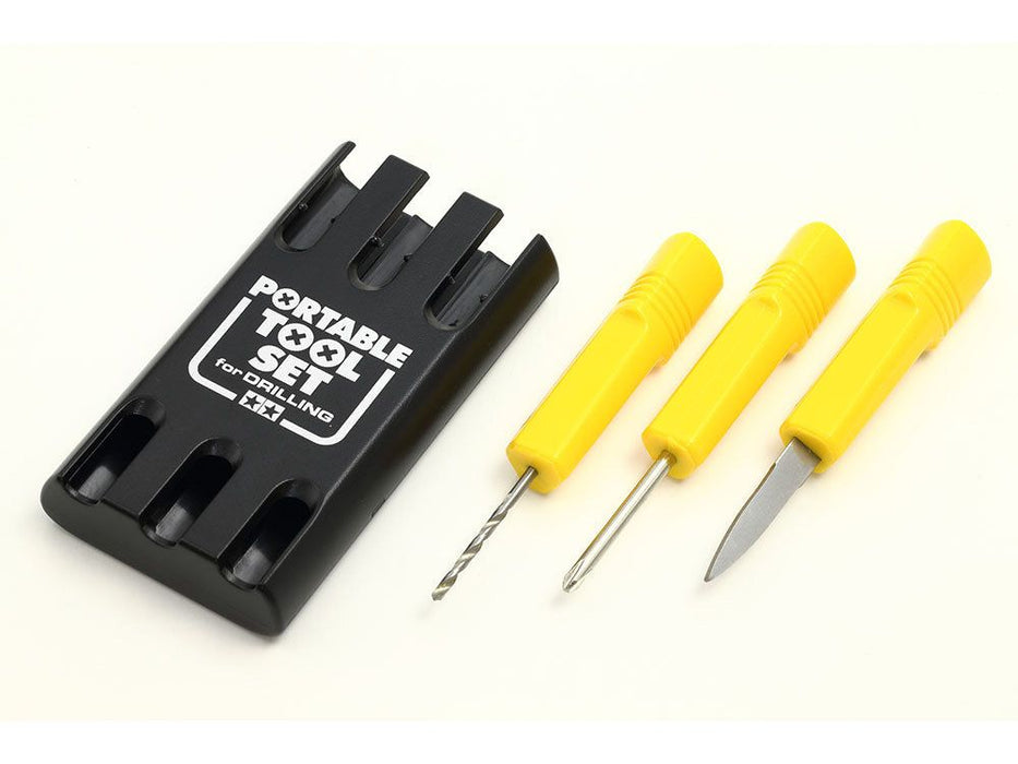 PORTABLE TOOL SET FOR DRILLING