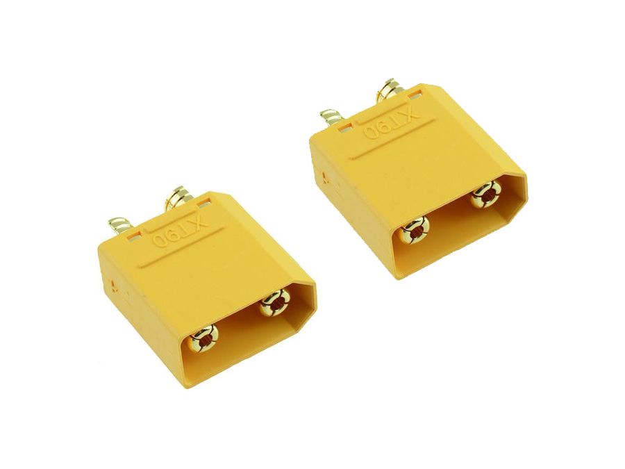 XT90 CONNECTOR MALE - 2 PCS