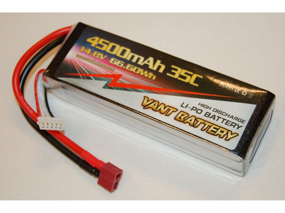 14.8V 4500mAh 35C DEANS - XH