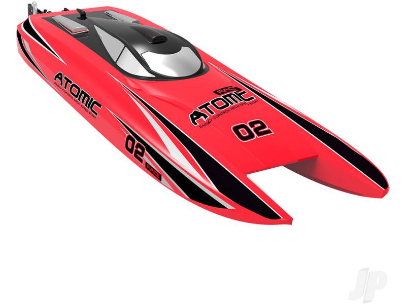 ATOMIC CAT 70 BRUSHLESS ARTR RACING BOAT (RED)