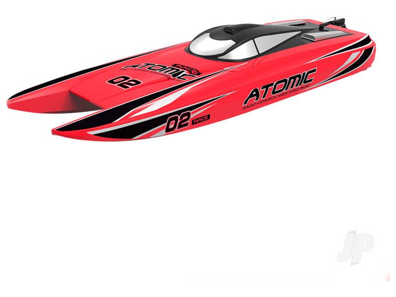 ATOMIC CAT 70 BRUSHLESS ARTR RACING BOAT (RED)