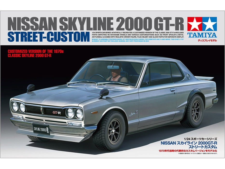 Tamiya 1/24 Skyline 2000gt-r st custom