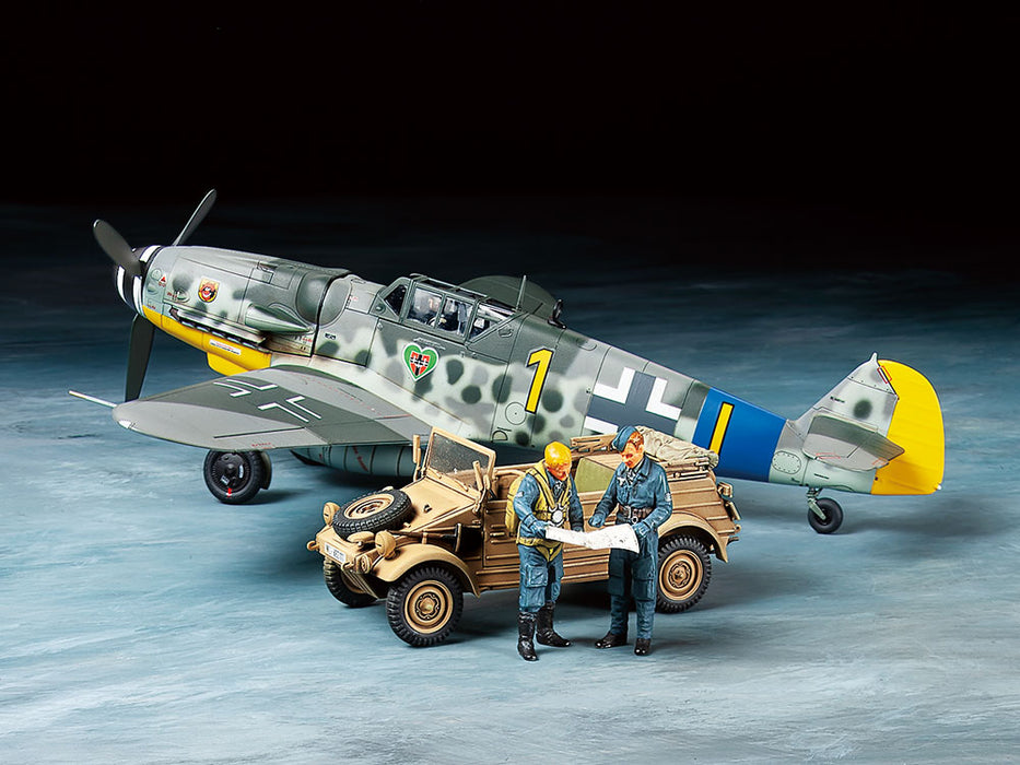 Tamiya 1/48 Messerschmitt BF109 g-6 & Kubelwagen type 82