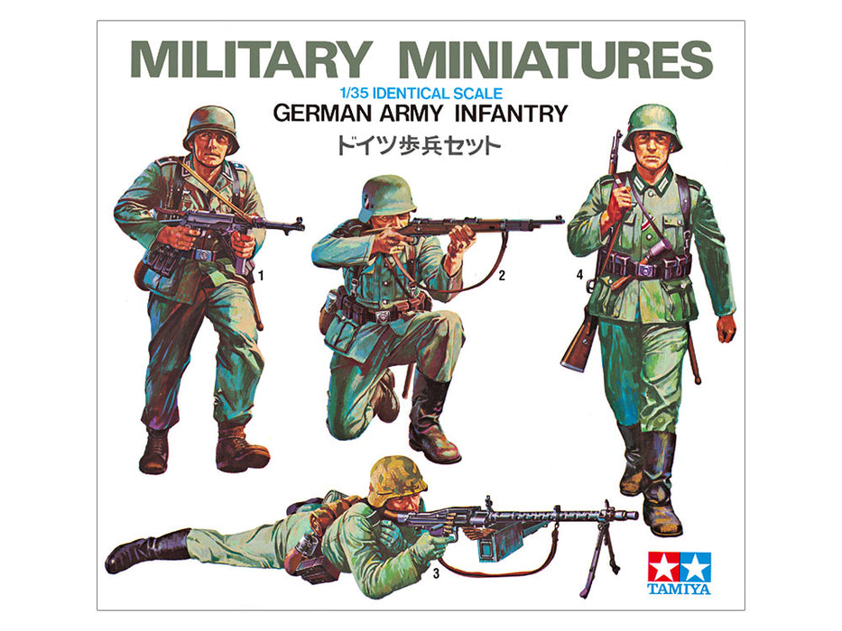 Tamiya 1/35  GERMAN INFANTERY