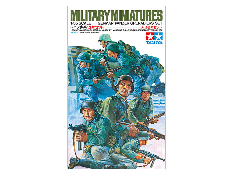 Tamiya 1/35 GERMAN PANZER GRENADIERS