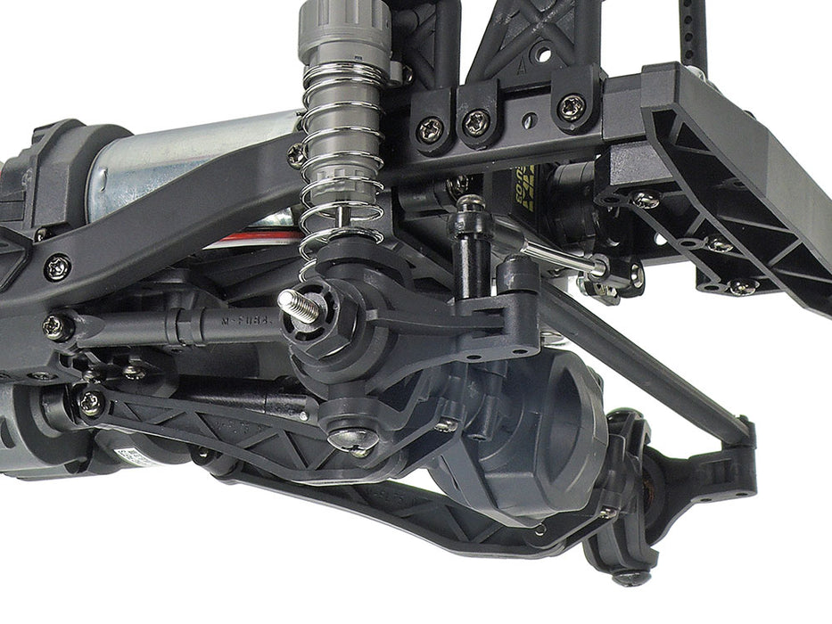 Tamiya MERCEDES BENZ UNIMOG 406 SERIES U900 BLUE GREY PAINTED CC-02