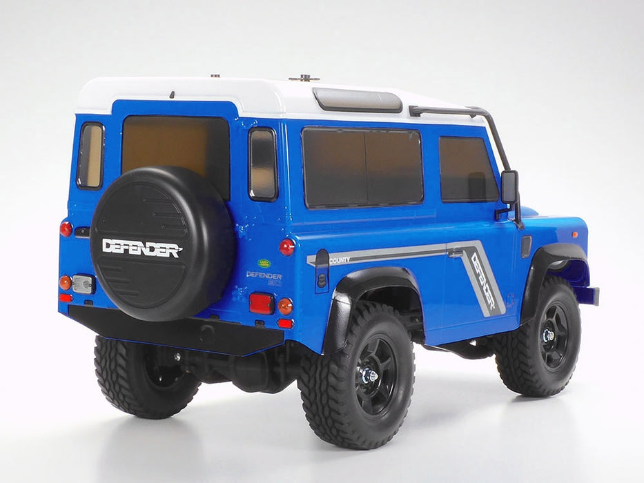 Tamiya LAND ROVER DEFENDER 90 LIGHT BLUE PAINTED BODY(CC-02)