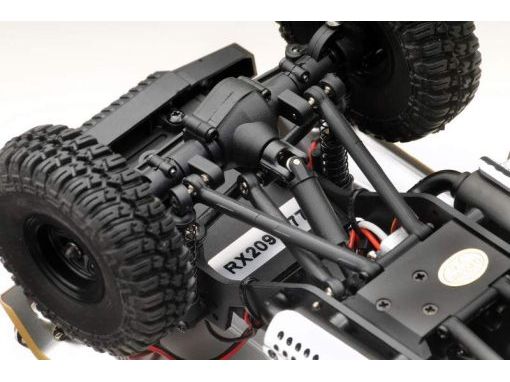 MICRO CRAWLER 6X6 US TRAIL TRUCK GRÅ - RTR 1:18